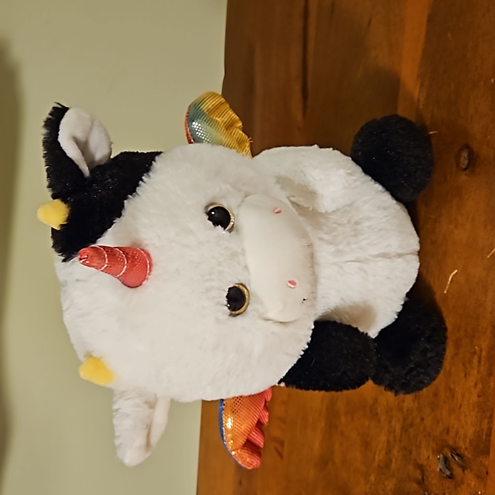 Cute unicorn cow